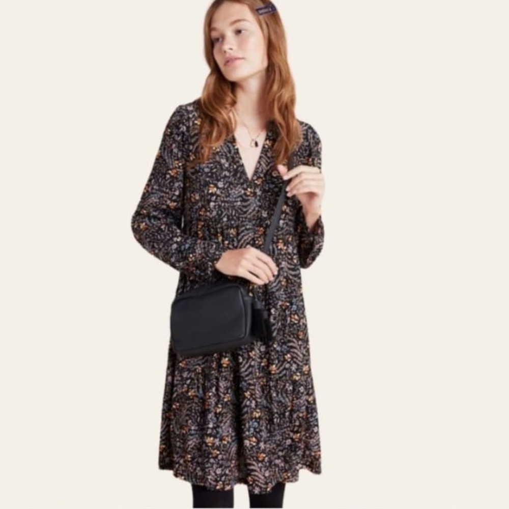 Maeve by Anthropologie Amber Tiered Tunic Dress